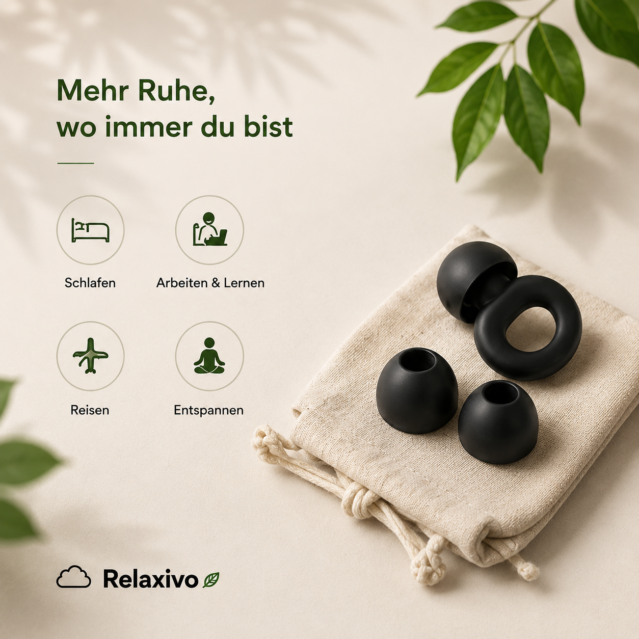 Relaxivo Ohrenstöpsel