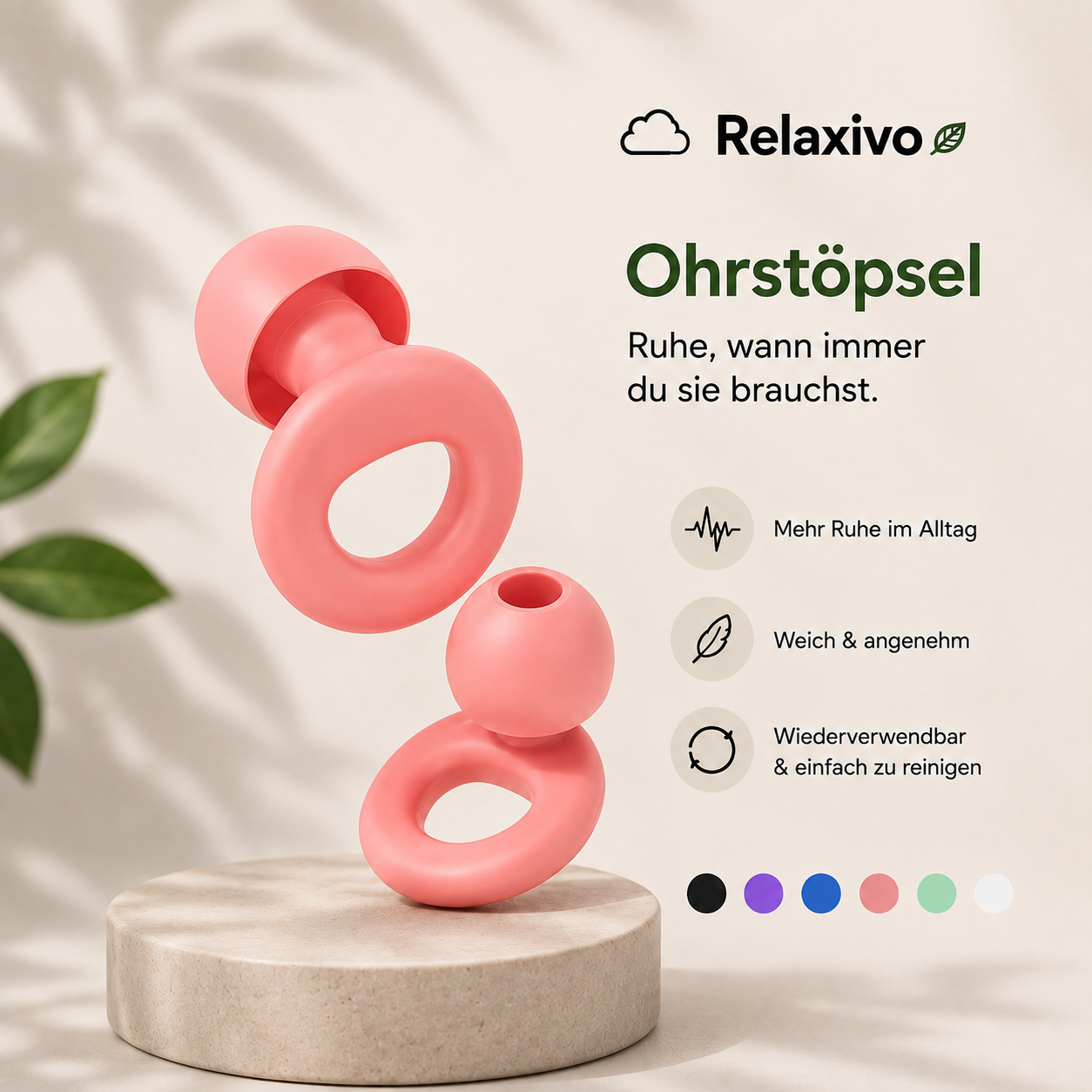 Relaxivo Ohrenstöpsel