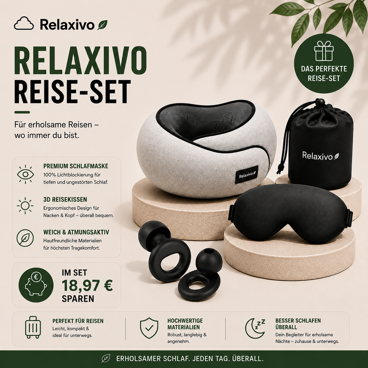 Relaxivo Reise-Set