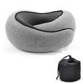 Experience Ultimate Comfort with Our Adjustable Memory Foam U-Shaped Travel Neck Pillow - Perfect for Naps on the Go!