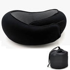 Experience Ultimate Comfort with Our Adjustable Memory Foam U-Shaped Travel Neck Pillow - Perfect for Naps on the Go!